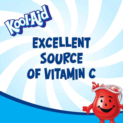 Kool-Aid Jammers Tropical Punch Zero Sugar Pouches, 10 ct Box, Lunchbox Drink for School-Age Kids