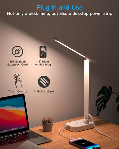 flicker-free, glare-free, blue-light-free, ghosting-free eye protection leds