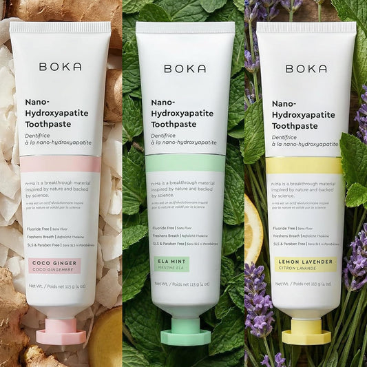 fluoride-free formula suitable for daily use