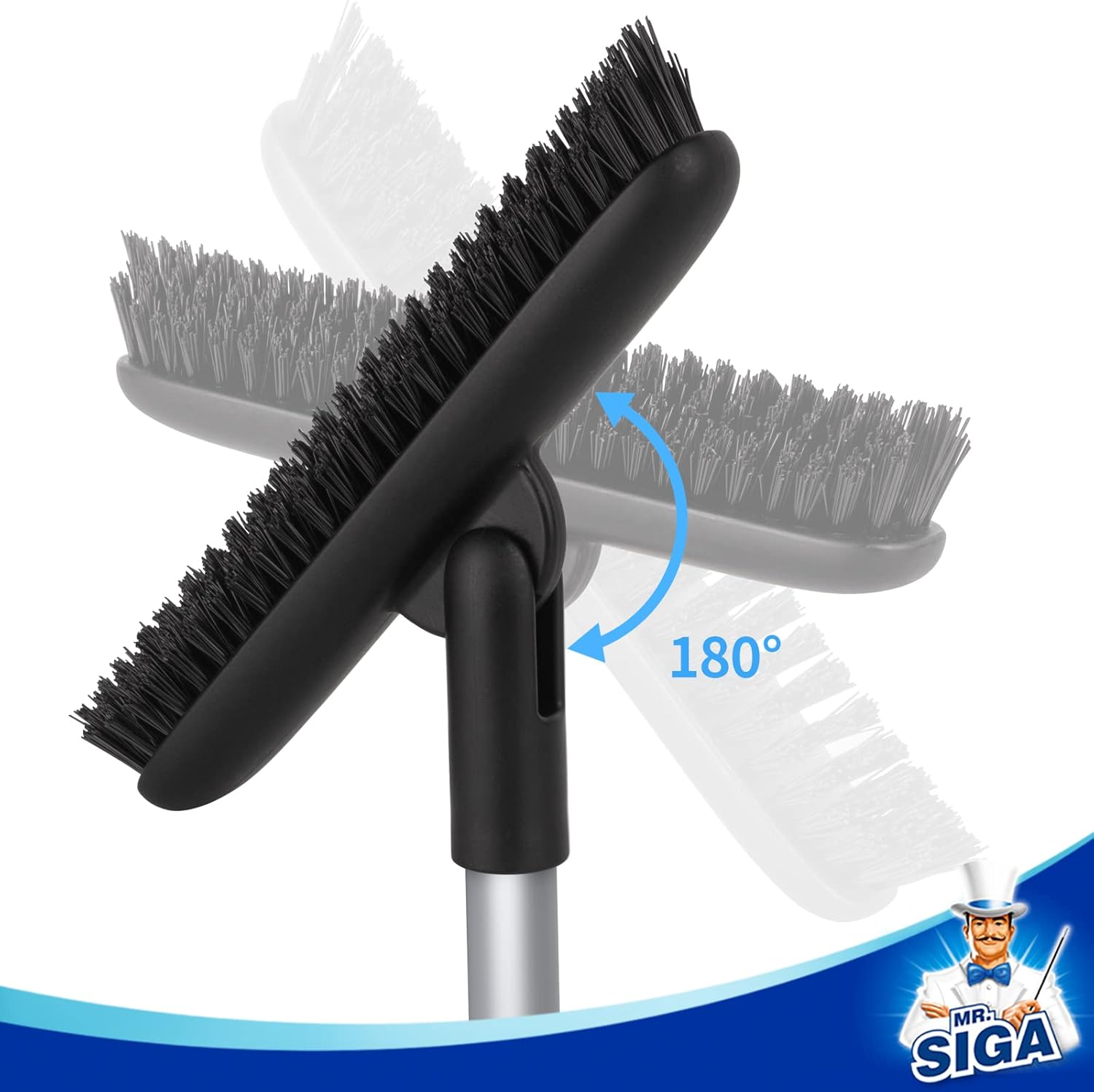 foam-padded grip at handle top for comfortable pressure application