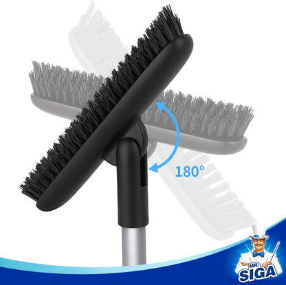 foam-padded grip at handle top for comfortable pressure application