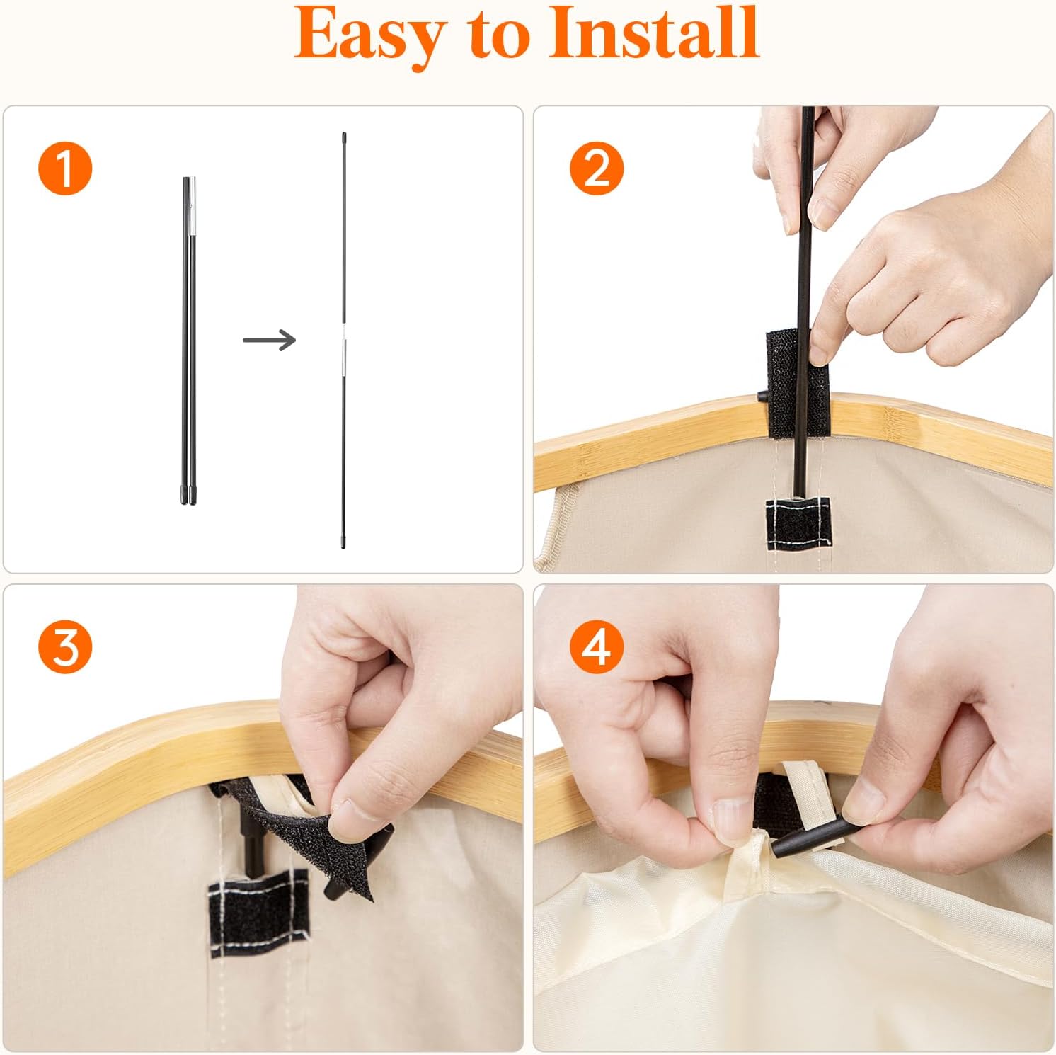 fold-flat design for compact storage when disassembled