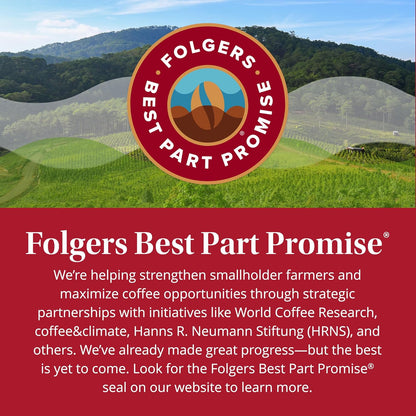 Folgers Classic Roast Instant Coffee – RV and Hotel Room Coffee for Any Hot Water Source