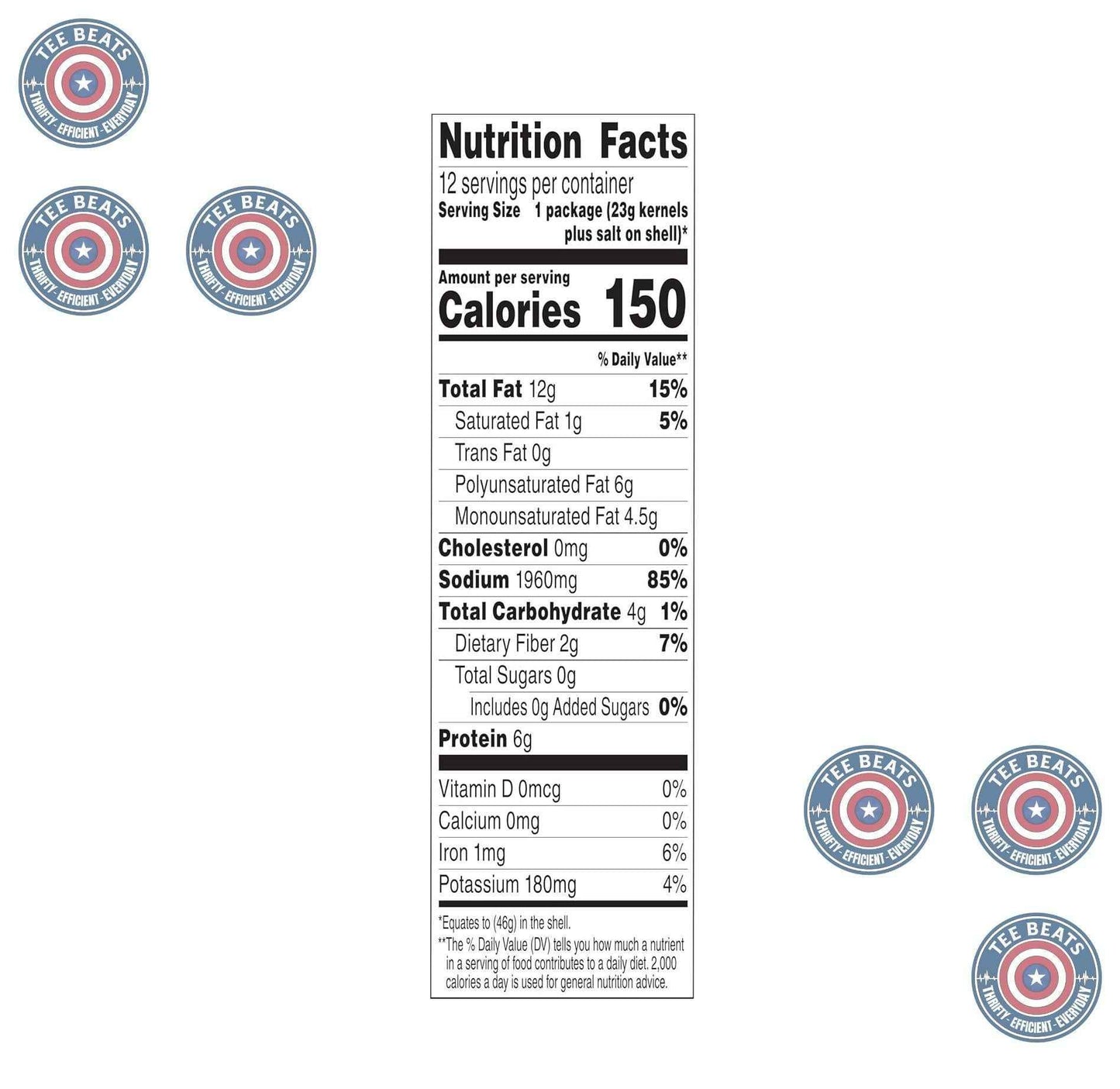 DAVID Roasted and Salted Sunflower Seeds 12 Pack – Magnesium-Rich Snack for Workout Recovery and Cravings