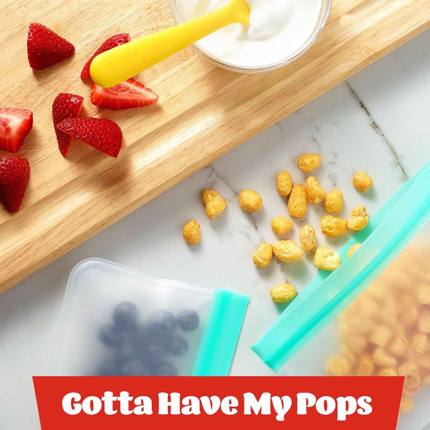 Kellogg's Corn Pops Cereal – Kids' Lunchbox Snack and Quick Breakfast, Giant 22.6 oz Box