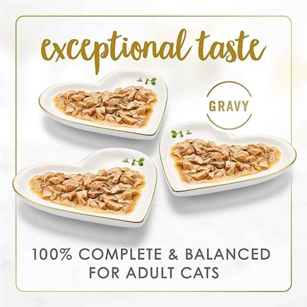 Purina Fancy Feast Gravy Lovers Canned Cat Food – No Artificial Colors or Preservatives for Child-Friendly Pet Feeding Areas