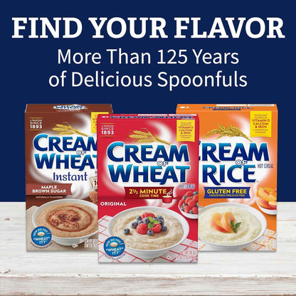 Cream of Rice Gluten Free Hot Cereal – Simple Rice-Based Cereal for Clutter-Free Breakfast Stations