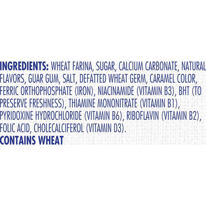 Cream of Wheat Instant Hot Cereal, Bananas and Cream – Iron, Calcium and Vitamin D Fortified Cereal for Seniors and Caregivers