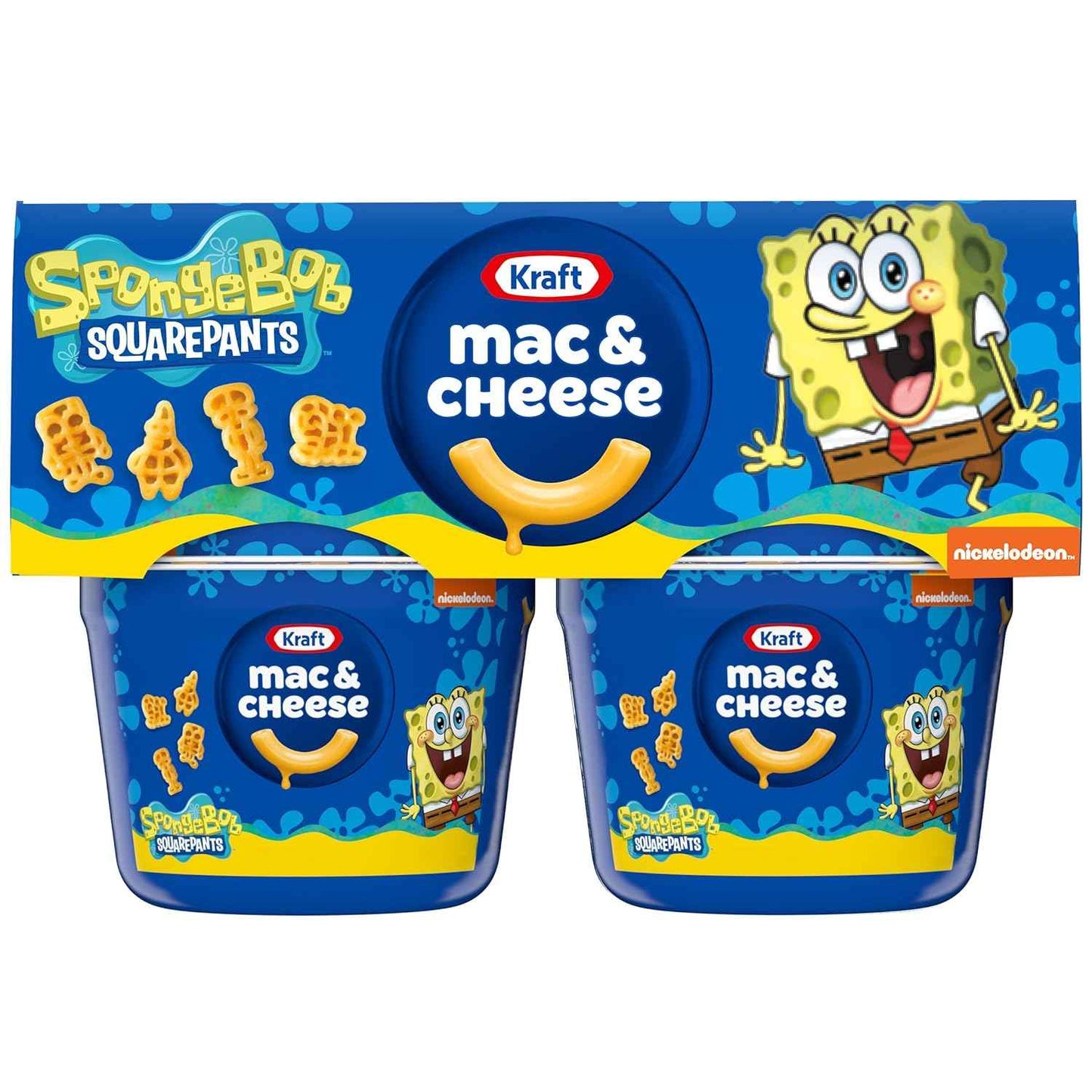 Kraft Mac & Cheese Paw Patrol Cups Stocking Stuffer and Birthday Party Favor for Kids 4 ct