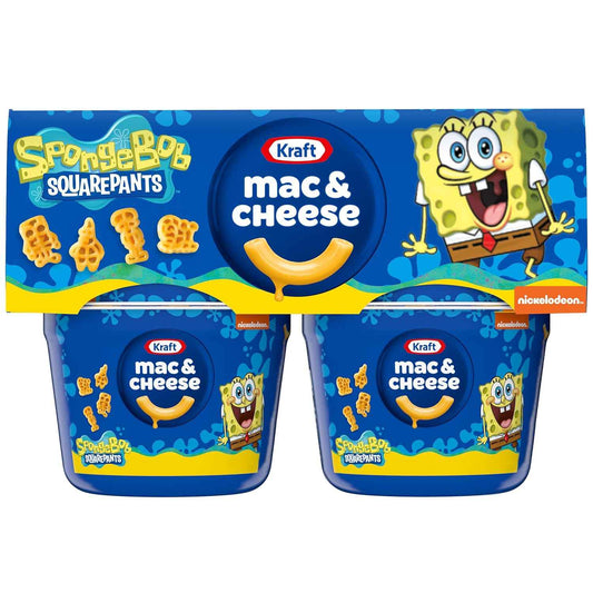 Kraft Mac & Cheese Paw Patrol Cups Stocking Stuffer and Birthday Party Favor for Kids 4 ct