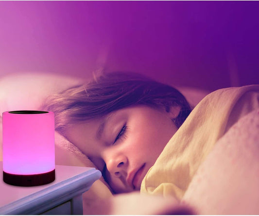 four dimming levels (dim, low, middle, high) on the warm white setting (2800k–3100k)