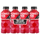 Powerade Fruit Punch – Electrolyte Replenishment for Post-Workout Recovery and Self-Care, 20oz 8 Pack