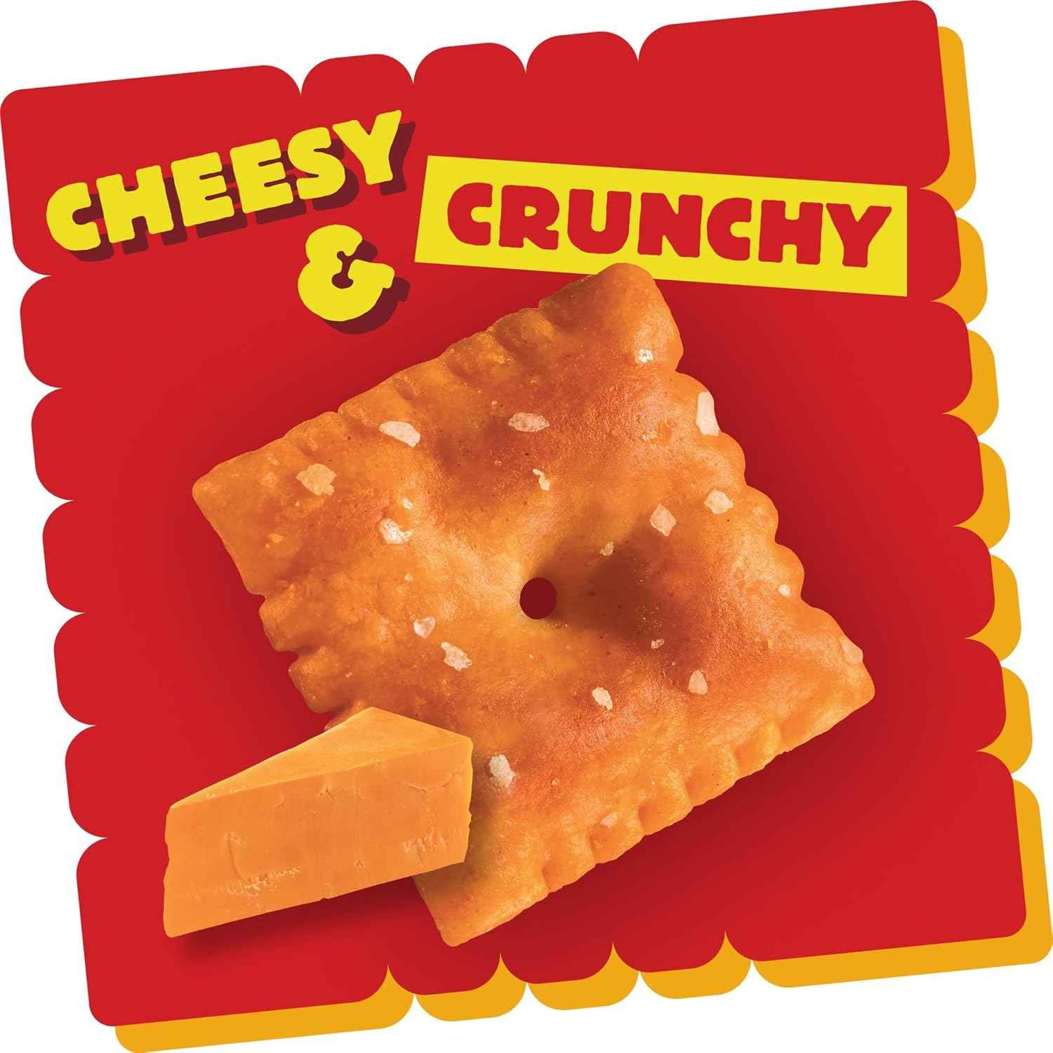 Cheez-It Snack Mix, Family Size Snack Pack for School Lunches and Road Trips, Original, 17.8oz Box