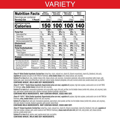 Cheez-It Cheese Crackers, Baked Snack Crackers, Shareable Workplace Snack for Conference Rooms, 17.72oz Box (20 Pouches)