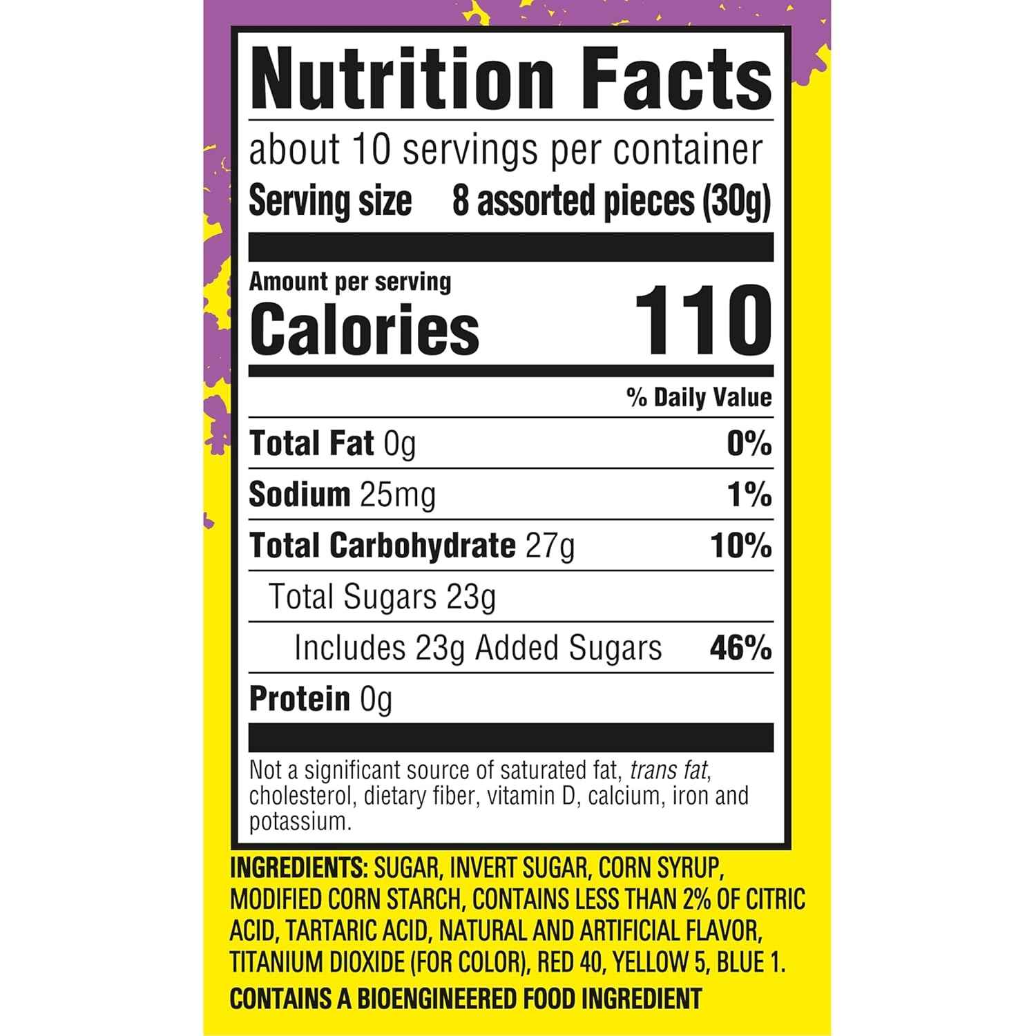 SOUR PATCH KIDS Fruits Mix Gummy Candy for Holiday Gift Baskets and Birthday Care Packages, 11.03 oz