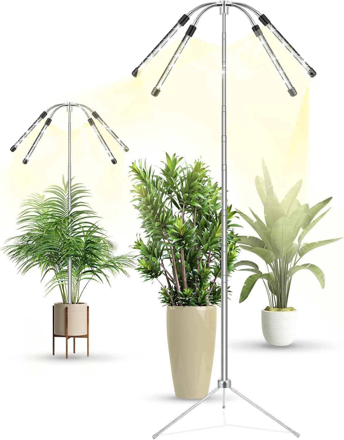 Grow Lights for Indoor Plants – Mindful Self-Care Ritual for Houseplant Therapy at Home