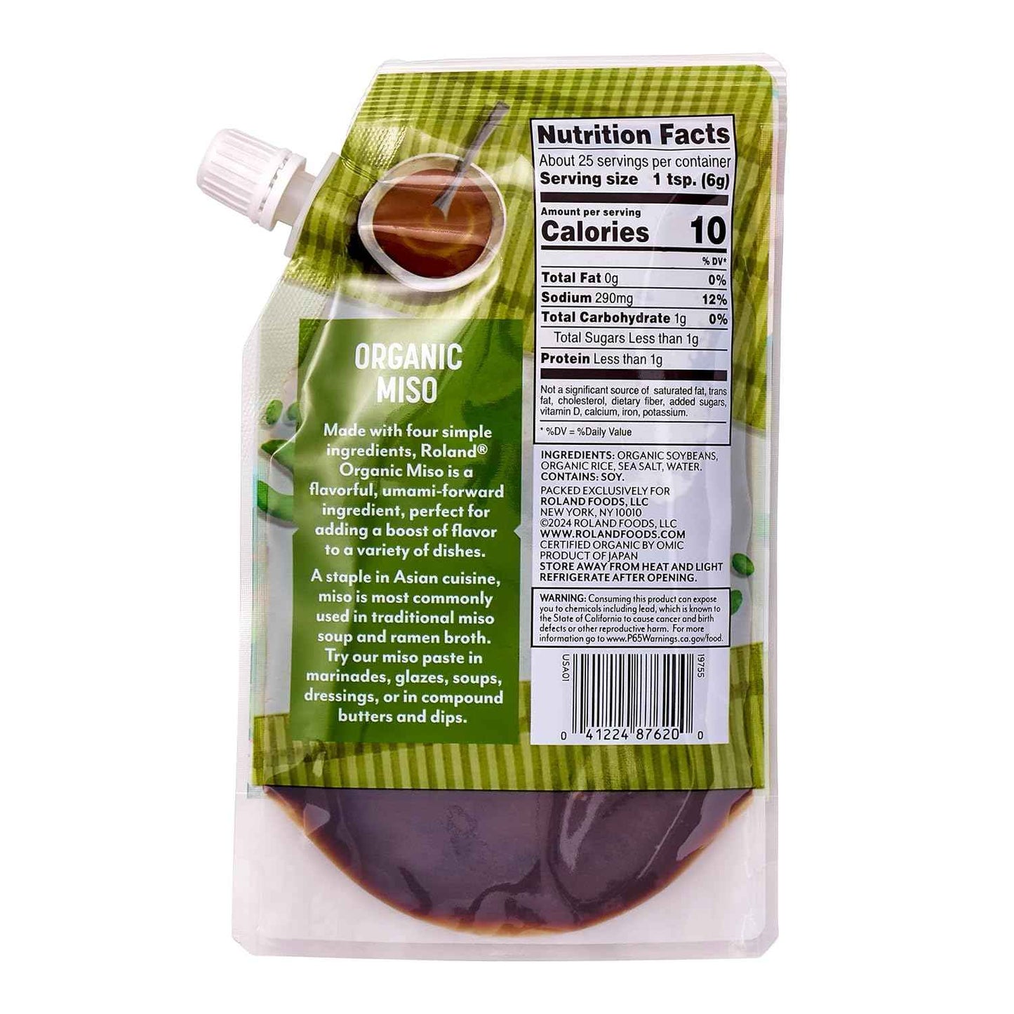 Roland Foods Organic Miso Paste – Thoughtful Housewarming Gift for Home Chefs