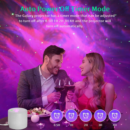 Galaxy Light Projector – Cozy Home Atmosphere Upgrade, Star Projector for Bedroom and Movie Nights