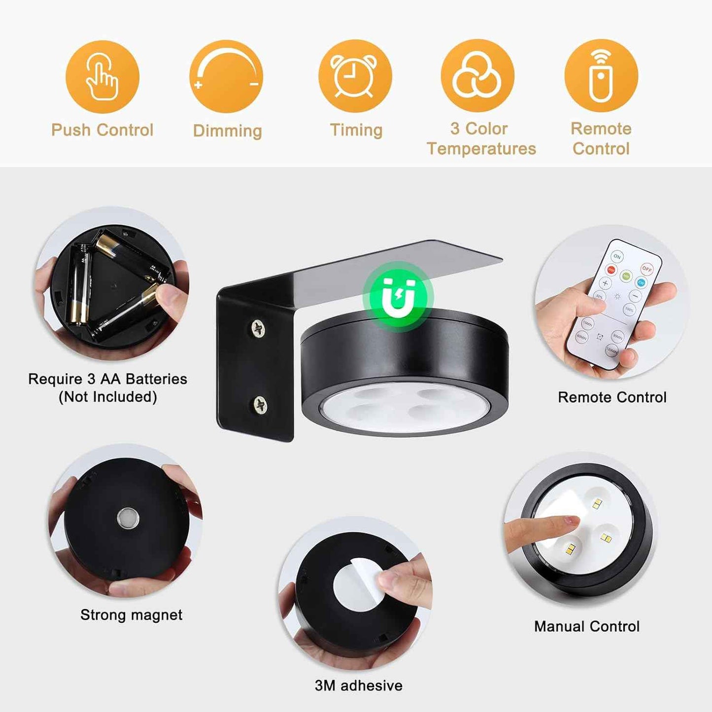 Lumena Picture Light – Clean Line Wall Accent for Intentional Spaces, Cordless LED with Hidden Mount