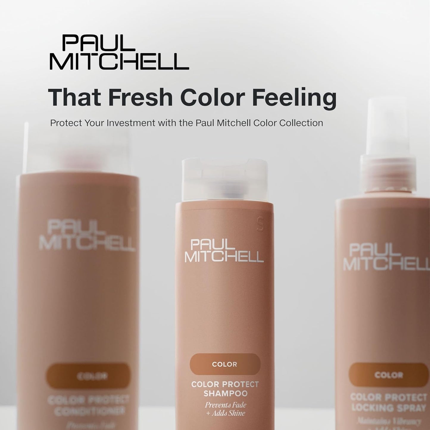 four size variants: 2.5 oz, 10.14 oz, 16.9 oz, and 33.8 oz for travel, everyday, and bulk use