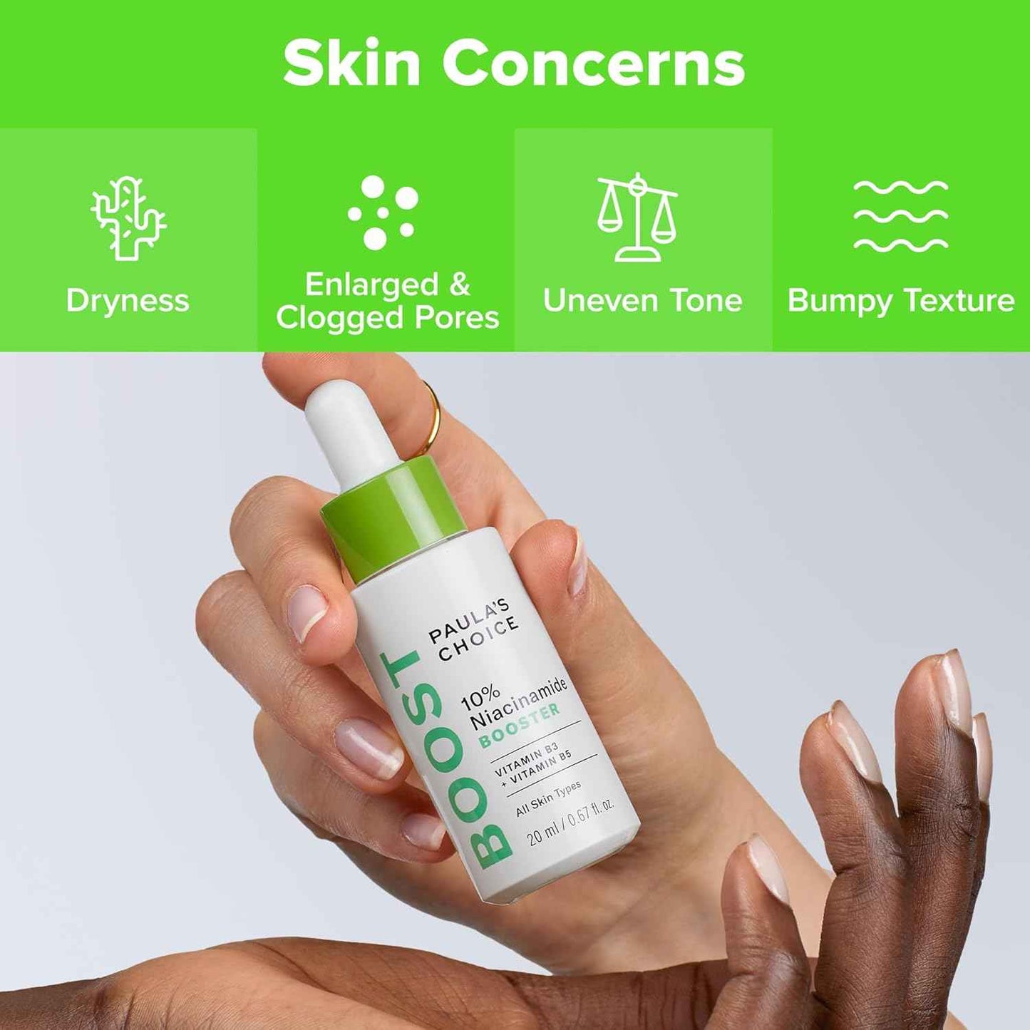 Paula's Choice 10% Niacinamide Serum for Clean Bathroom Counter, Streamlined One-Bottle Skincare Solution
