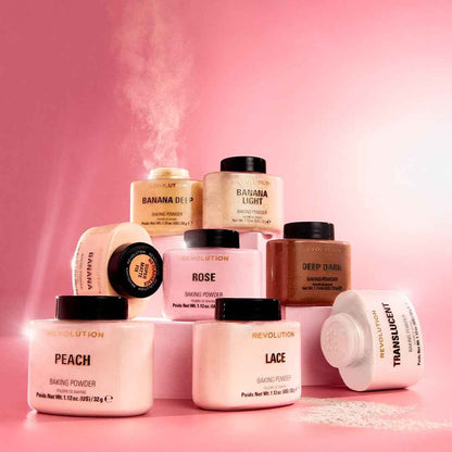 Revolution Loose Baking Powder – Thoughtful Birthday Gift for Her, Translucent Setting Powder for Daily Makeup