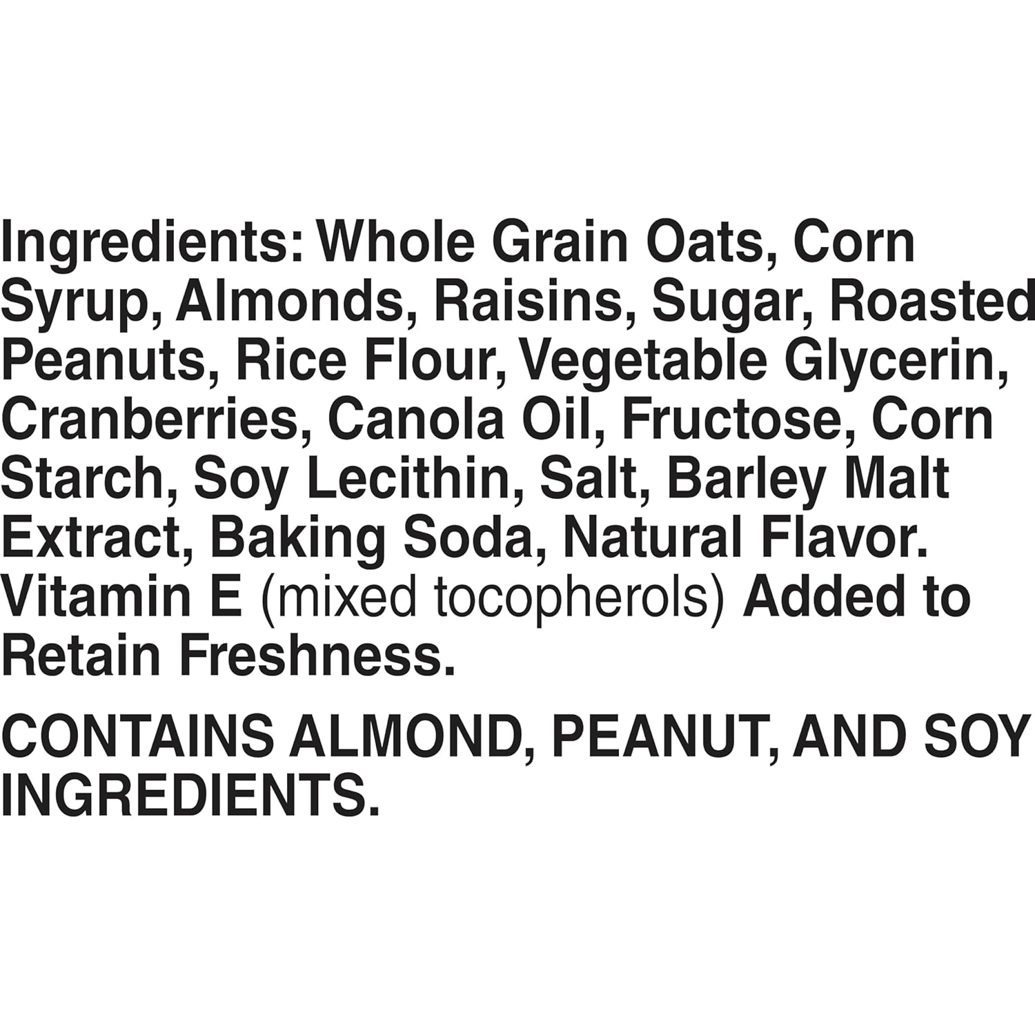 free from artificial flavors, artificial colors, and high fructose corn syrup