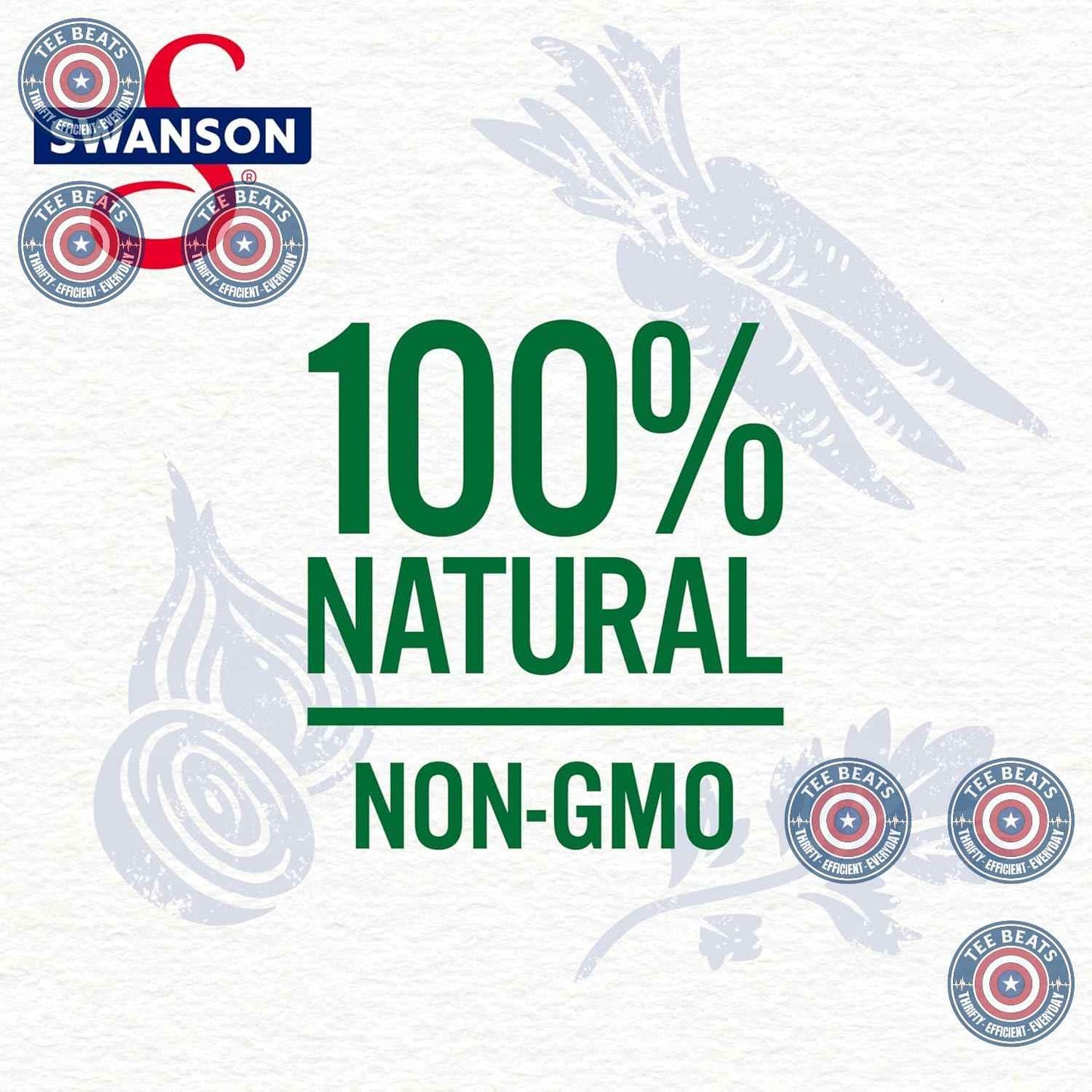 Swanson 100% Natural Vegetable Stock – Non-GMO Soup Base for Wellness-Focused Meal Prep