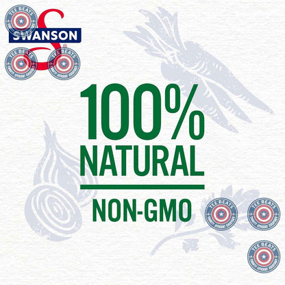 Swanson 100% Natural Vegetable Stock – Non-GMO Soup Base for Wellness-Focused Meal Prep
