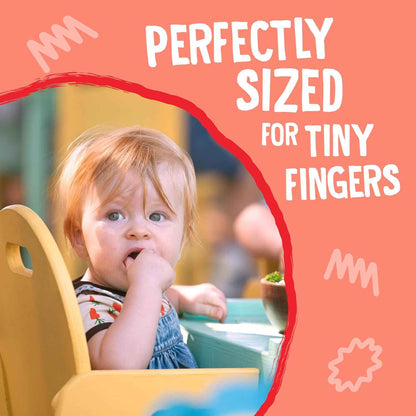 Earth's Best Melty Hoops – Health-Conscious Organic Finger Food for Babies 8 Months and Up, Quinoa and Corn Base