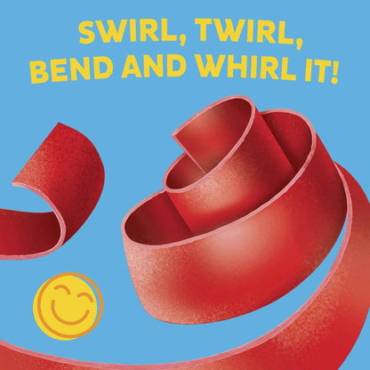 Annie's Organic Fruit Tape Swirly Strawberry – Holiday Stocking Stuffer Snack for Families, 6 Rolls