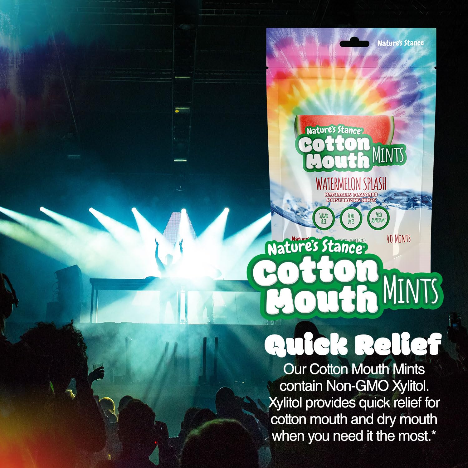 free from artificial sweeteners, flavors, colors, and dyes