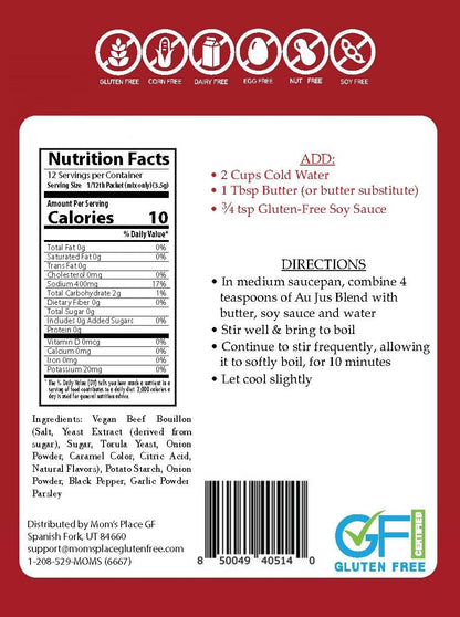 free-from formulation: gluten-free, dairy-free, nut-free, soy-free, corn-free, no msg, non-gmo