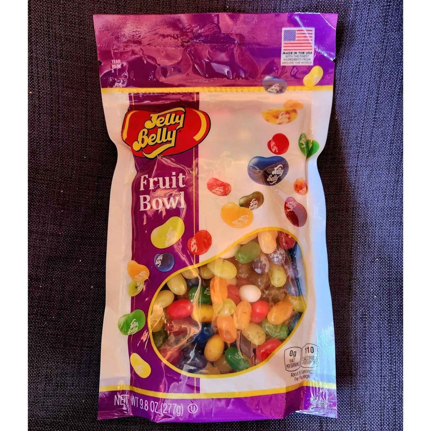Jelly Belly Fruit Bowl Jelly Beans, 9.8-oz – Sweet Valentine's Day and Birthday Gift for Her, Mom, and Coworkers