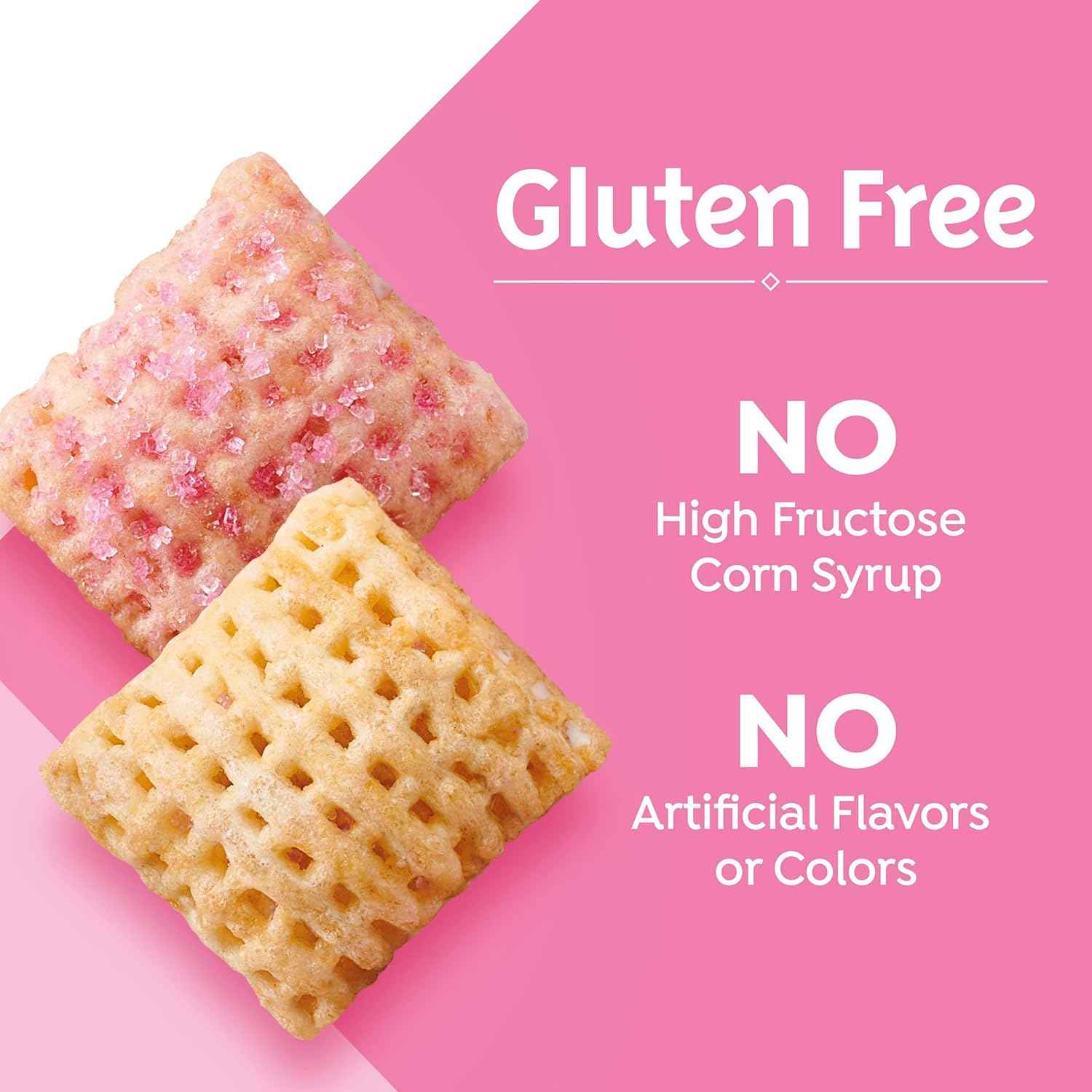 Strawberry Vanilla Chex Gluten Free Cereal – Better for You Breakfast Bowl with 13g Whole Grain per Serving