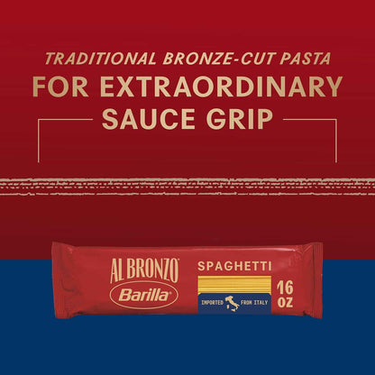 Barilla Al Bronzo Spaghetti – Restaurant-Quality Artisan Pasta for the Discerning Home Chef