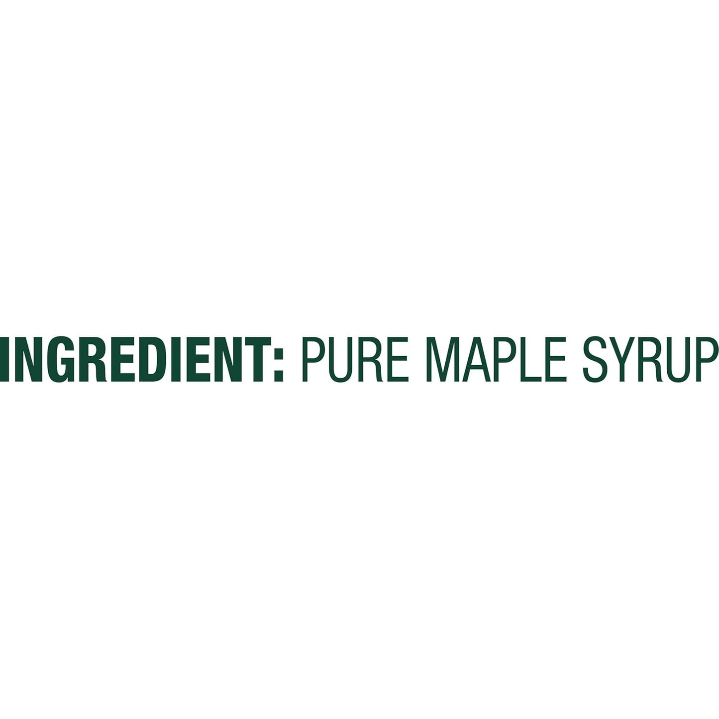 free of high fructose corn syrup, fat, sodium, and cholesterol per serving