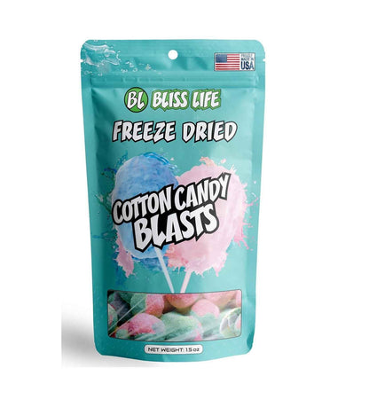 Bliss Life Freeze Dried Candy Variety Pack for School Snacks and Playdate Treats, 1.5oz Kid-Friendly Crunchy Bags