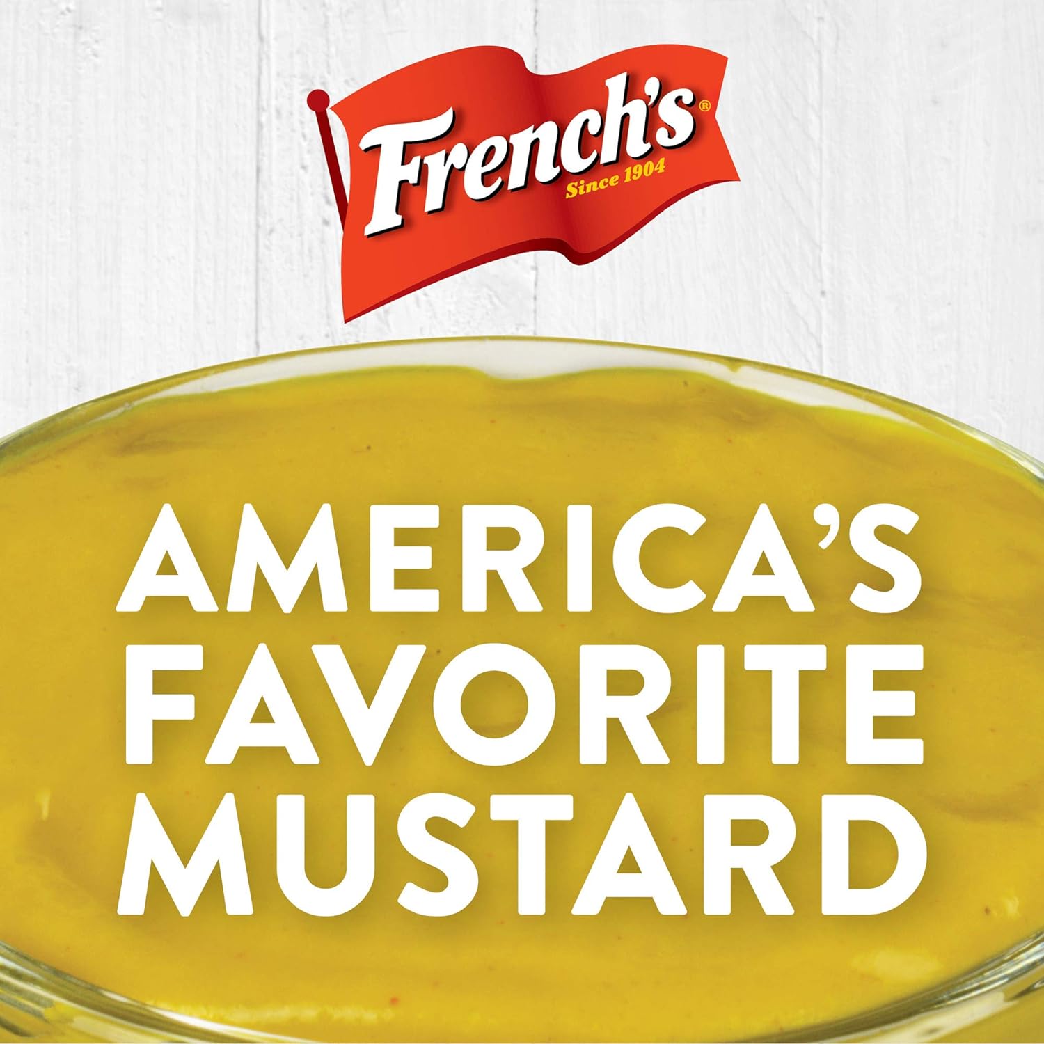 French's Classic Yellow Mustard, 30 oz Pack of 2 – Family Pantry Mustard for Sandwich-Making and Lunchbox Prep