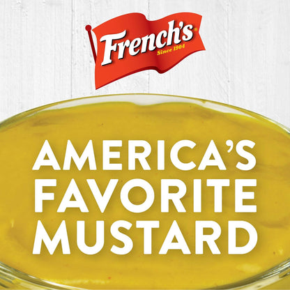 French's Classic Yellow Mustard, 30 oz Pack of 2 – Family Pantry Mustard for Sandwich-Making and Lunchbox Prep