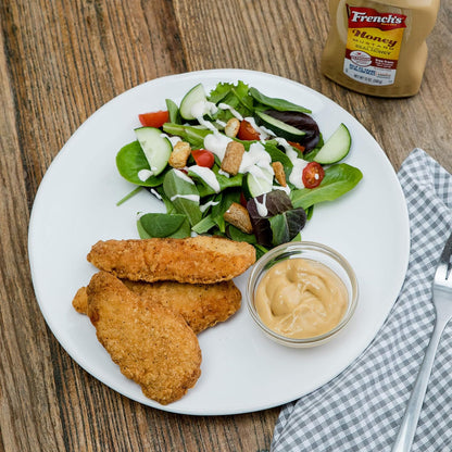 French's Honey Mustard, 12 oz – Travel-Friendly Condiment for Road Trips, Park BBQs, and Beach Coolers