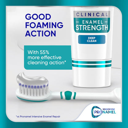 fresh mint flavor with long-lasting deep clean sensation