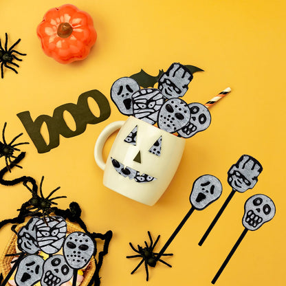 Fruidles Halloween Suckers – Durable Individually Wrapped Candy for Outdoor Haunted House Events