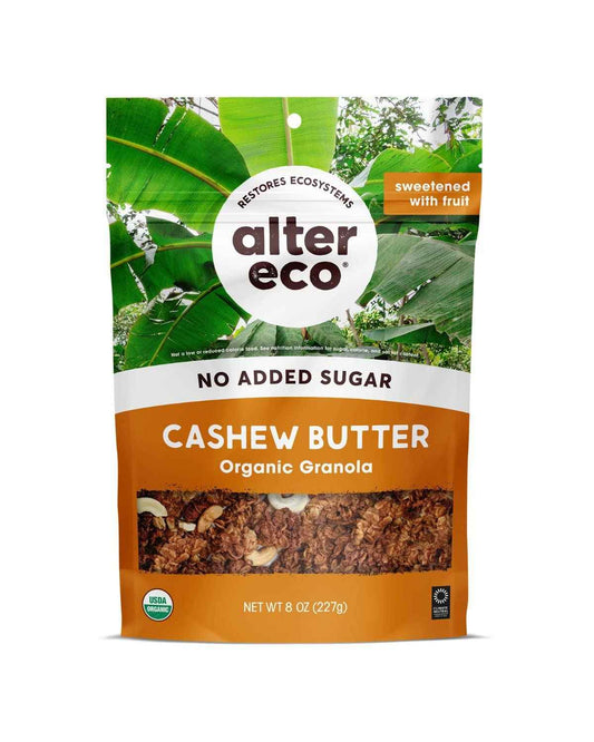 Alter Eco Cashew Butter Granola – Thoughtful Vegan Gift Basket Addition for Health Lovers