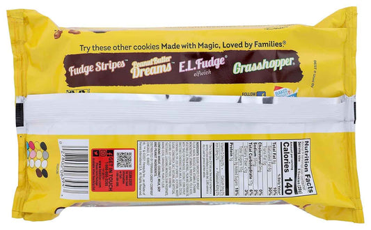 Keebler Coconut Dreams Fudge Cookies Kids Lunchbox Treat, Soft-Baked Sweet Snack