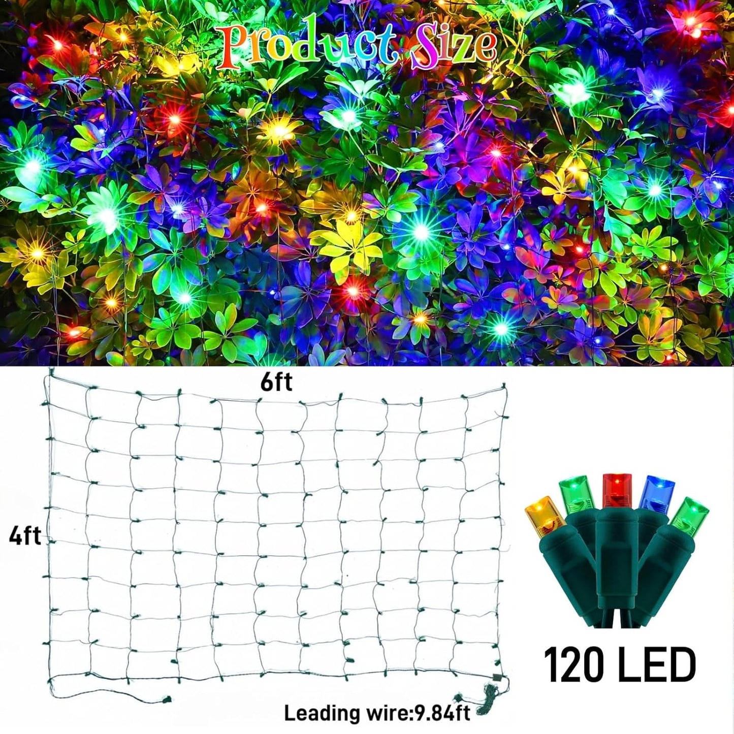 full-wave rectification that eliminates flicker and delivers brighter, more even light than standard led nets