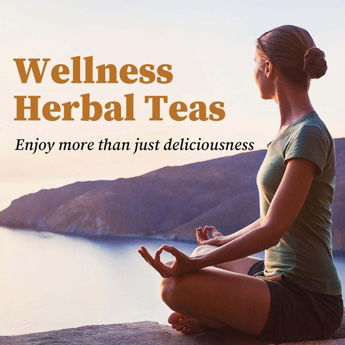 FullChea Lemon Ginger Herbal Tea – Elegant Housewarming Present for the Tea Lover in Your Life