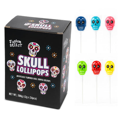 Fusion Select Halloween Character Lollipops – Parent-Approved Trick or Treat Sweets for School Goody Bags & Birthday Favors