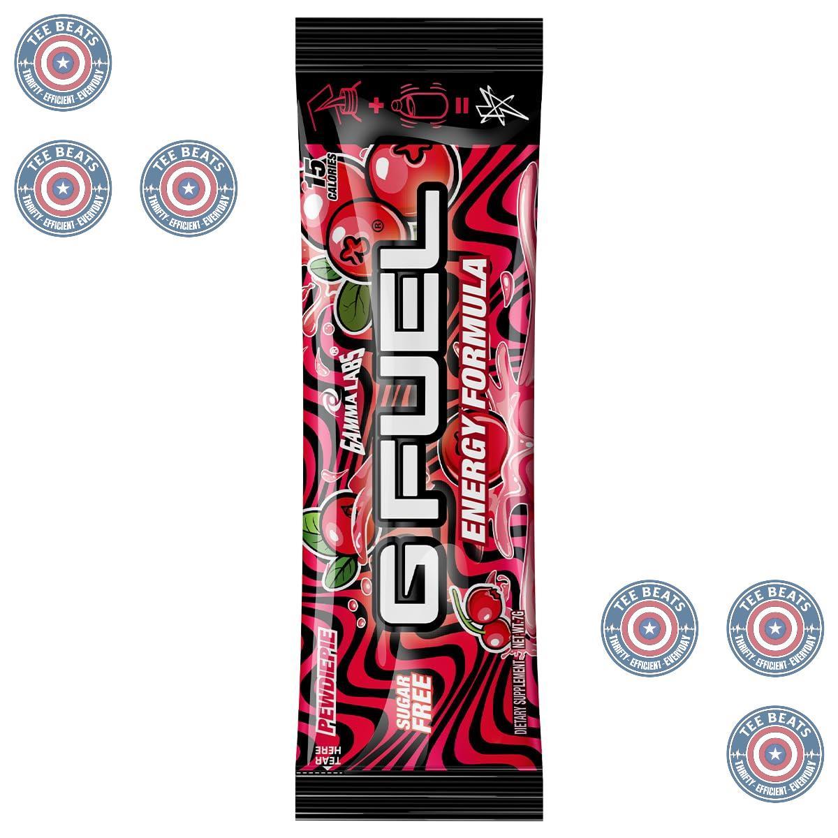 G Fuel PewDiePie Variety Flavor Energy Sticks – Birthday Gift Box for Esports Fans and PewDiePie Subscribers