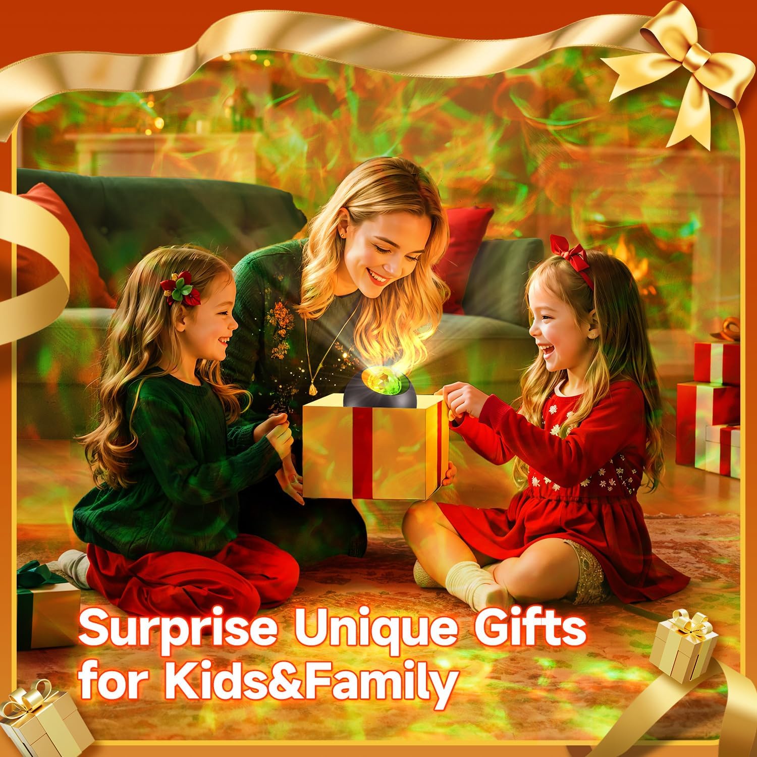 Galaxy Light Projector – Thoughtful Valentine's Day Gift for Couples, 20 Color Nebula Lights with White Noise and Timer
